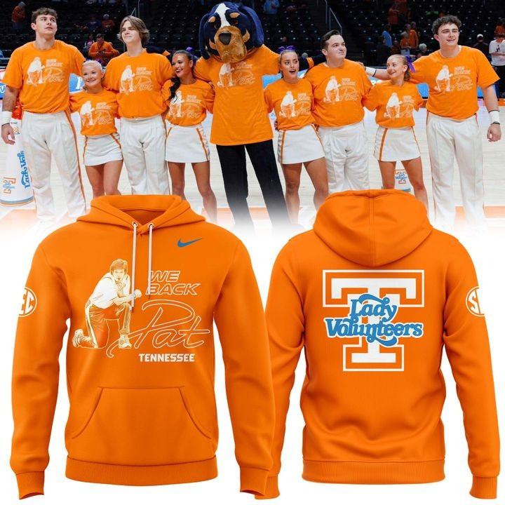 Tennessee We Back Pat Basketball Hoodie Tennessee Volunteers Merch Game Day Gift For Friends