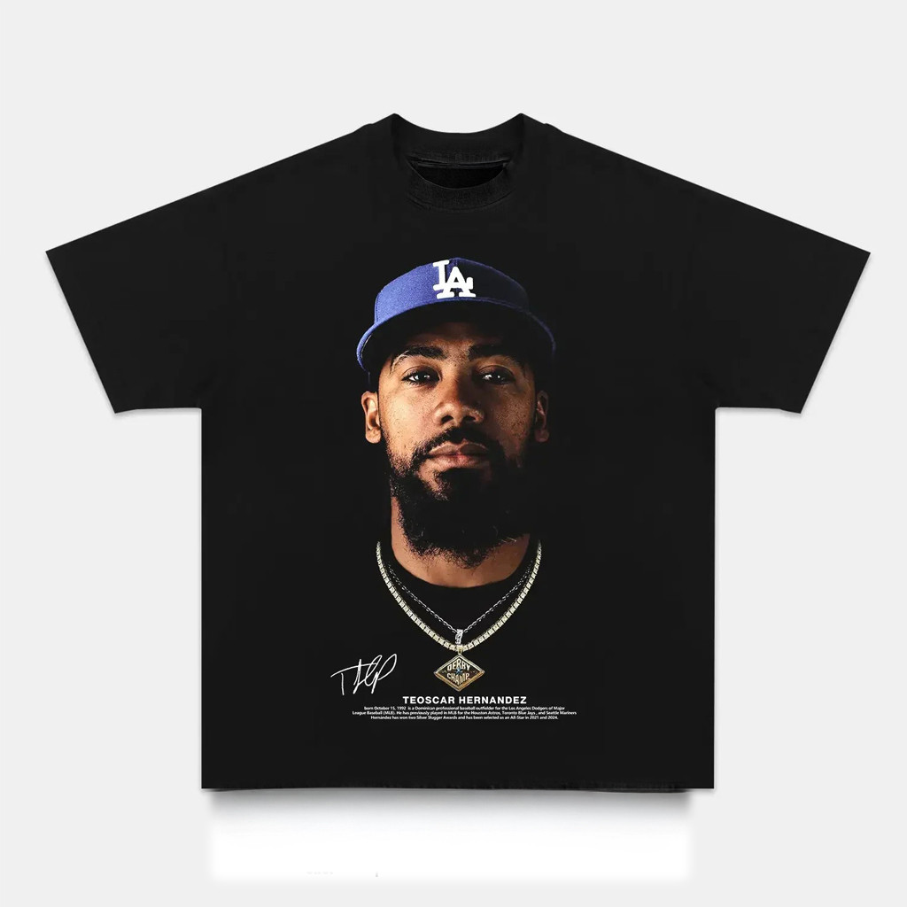 Teoscar Hernandez Graphic T-Shirt Unique Gifts For Baseball Fans