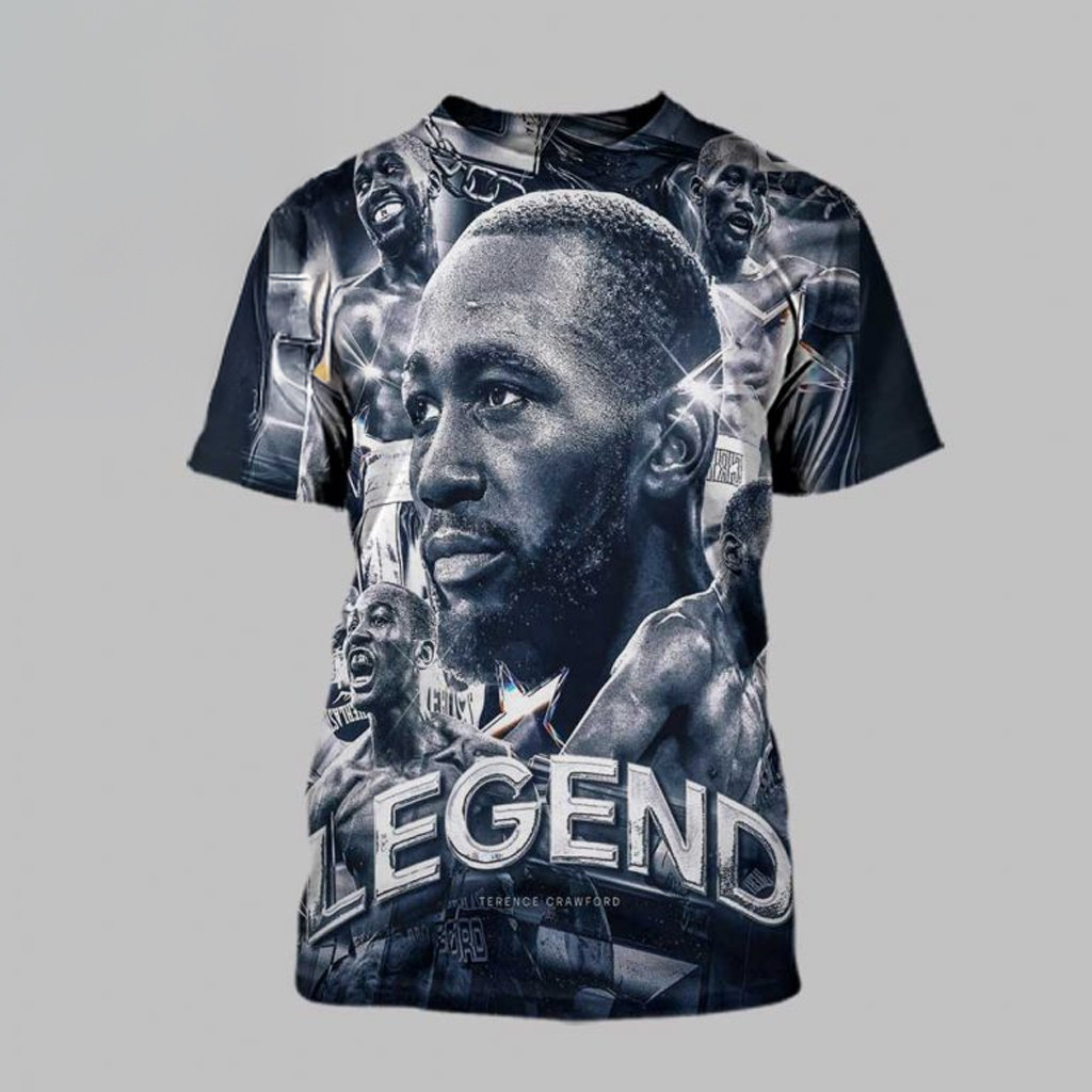 Terence Crawford Merch Legend Super Middleweight Champions 2025 T-Shirt Gifts For Husband Terence Crawford Merch Legend Super Middleweight Champions 2025 T-Shirt Gifts For Husband