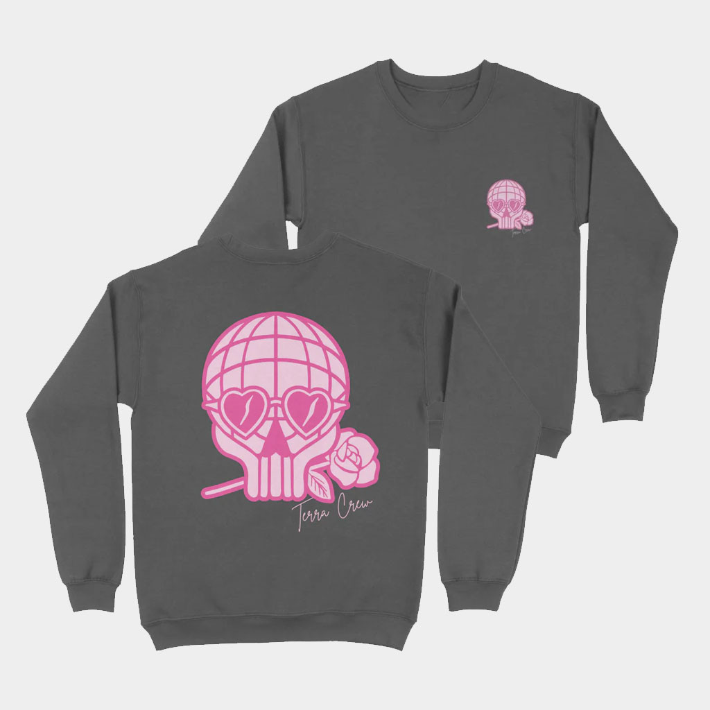 Terra Crew Merch Heart Eyez Crewneck Terra Crew Sweatshirt Birthday Gift For Friends