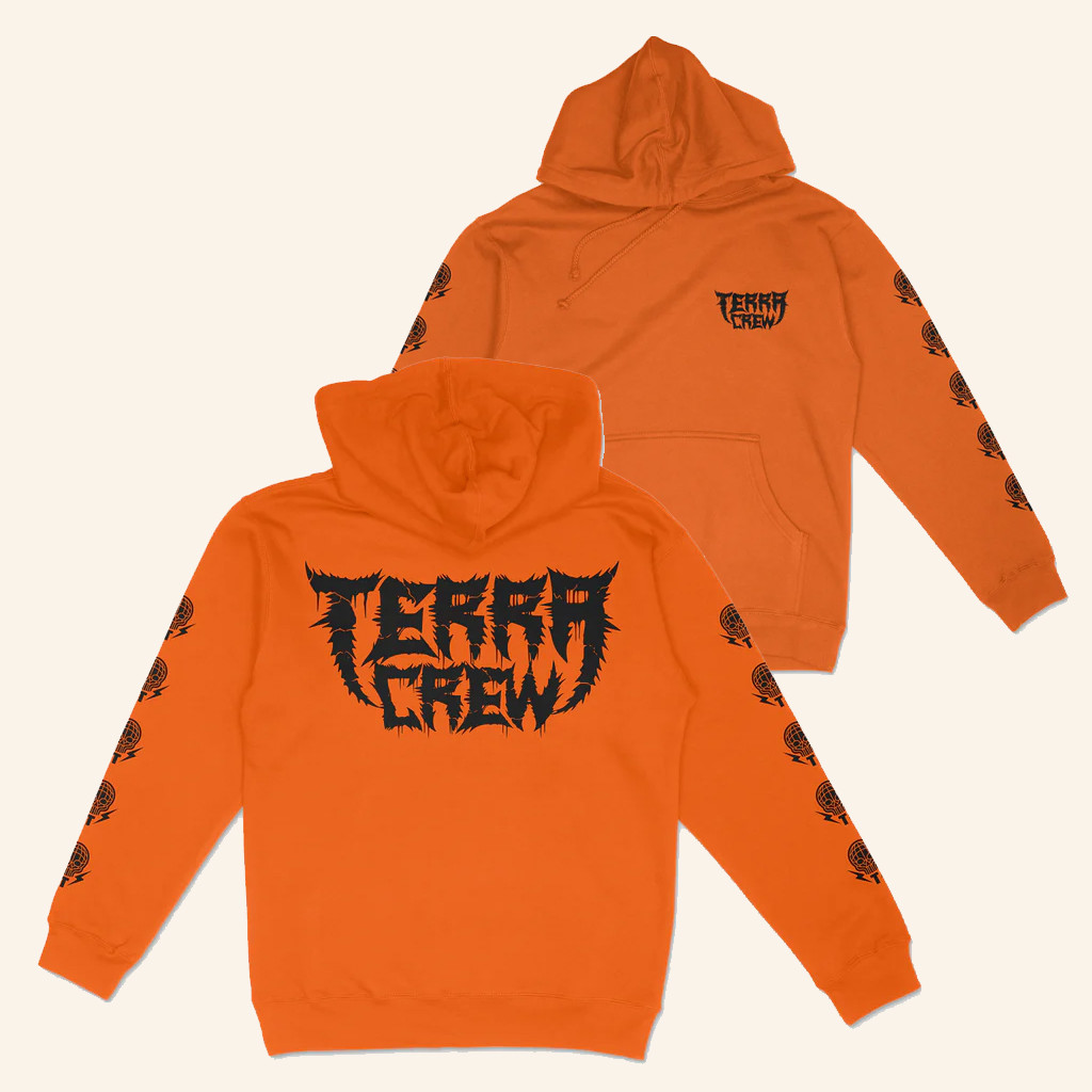 Terra Crew Merch Terra Trip Safety Orange Hoodie Christmas Gifts For Guys