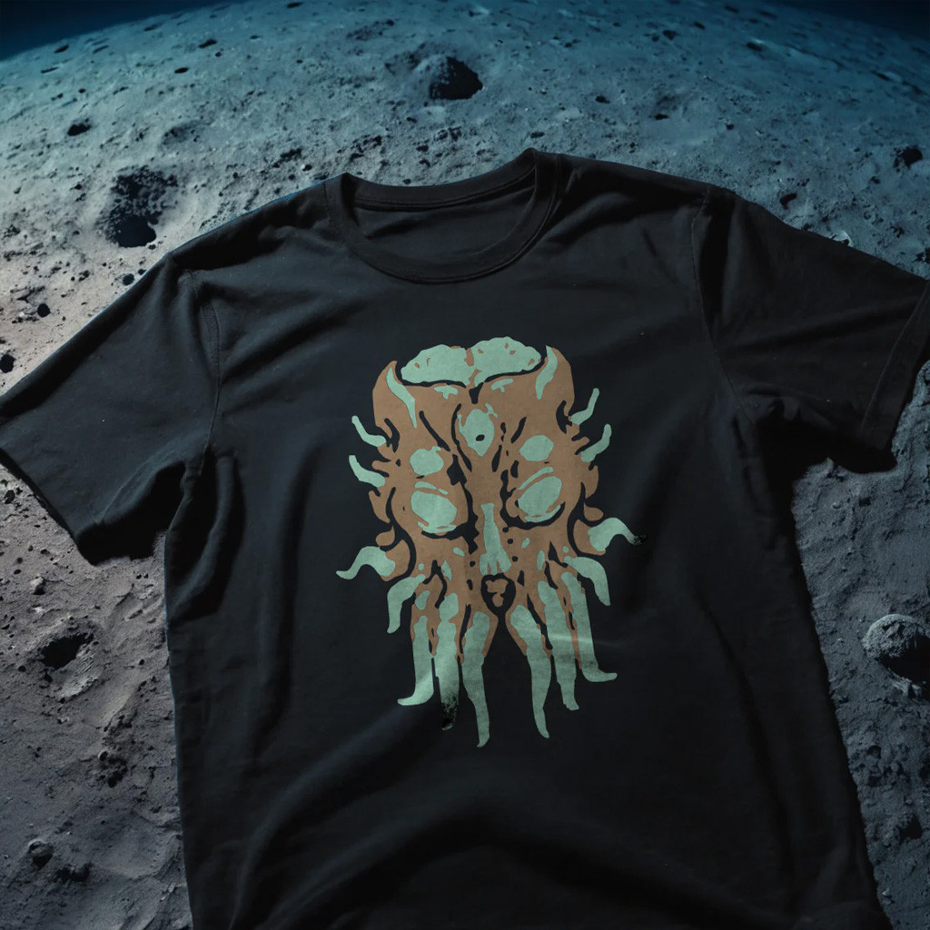 Terraria Merch Moon Lord Glow In The Dark T-Shirt Birthday Gift Ideas For Husband
