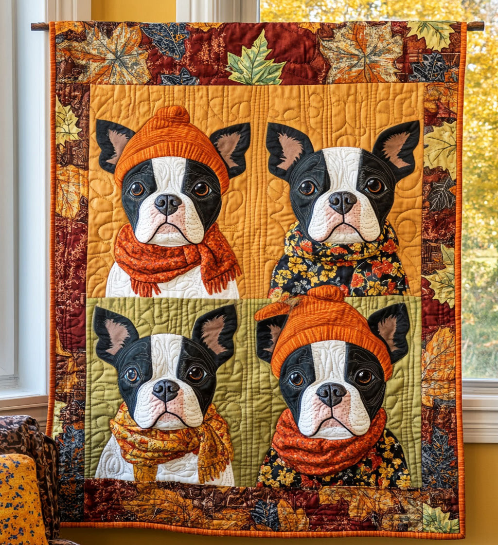 Terrier Warmth Quilted Blanket Gifts For Pet Owners