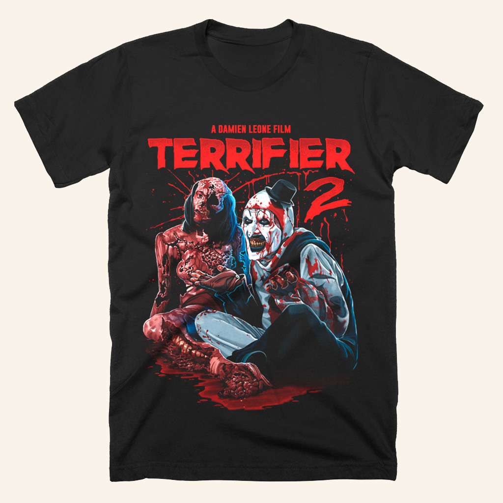Terrifier 2 Bedtime Story Black T-Shirt Halloween Themed Apparel Gifts For Sister Terrifier 2 Bedtime Story Black T-Shirt Halloween Themed Apparel Gifts For Sister
