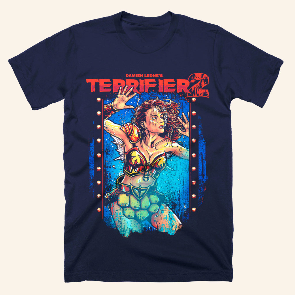 Terrifier 2 Sink Or Swim T-Shirt Halloween Merch Good Gifts For Wife Terrifier 2 Sink Or Swim T-Shirt Halloween Merch Good Gifts For Wife