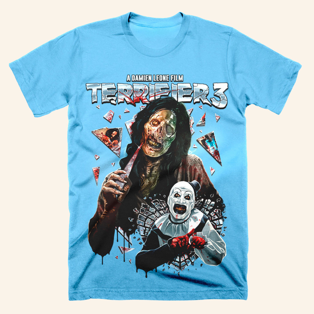 Terrifier 3 A Damien Leone Film T-Shirt Halloween Merch Unique Gift For Friends Terrifier 3 A Damien Leone Film T-Shirt Halloween Merch Unique Gift For Friends
