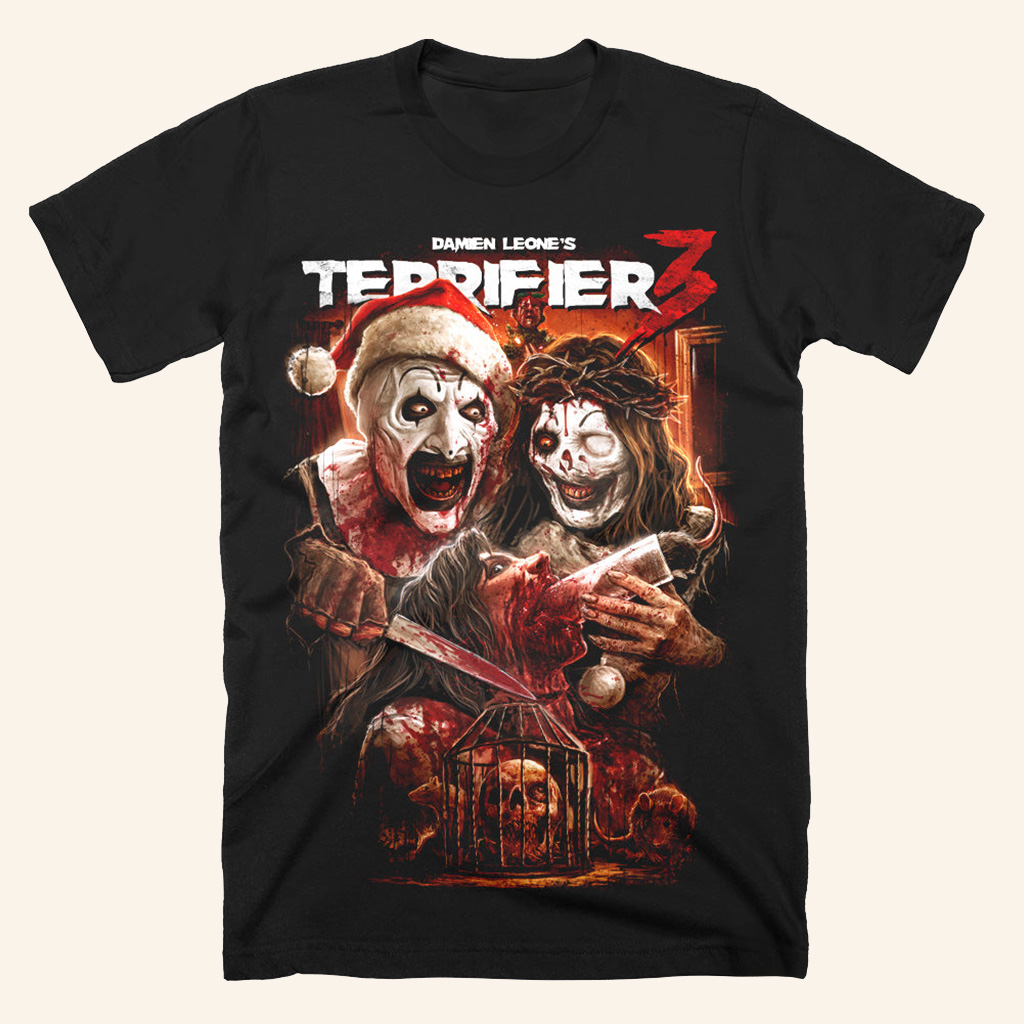 Terrifier 3 Saint Sicko T-Shirt Halloween Merch Gift Ideas For Dad Terrifier 3 Saint Sicko T-Shirt Halloween Merch Gift Ideas For Dad
