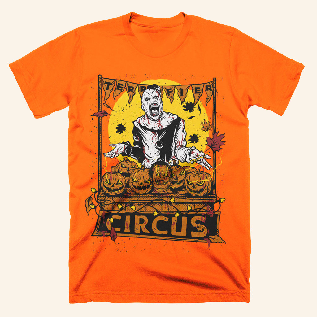 Terrifier Carved T-Shirt Halloween Merch Gift Ideas For Boyfriend Terrifier Carved T-Shirt Halloween Merch Gift Ideas For Boyfriend