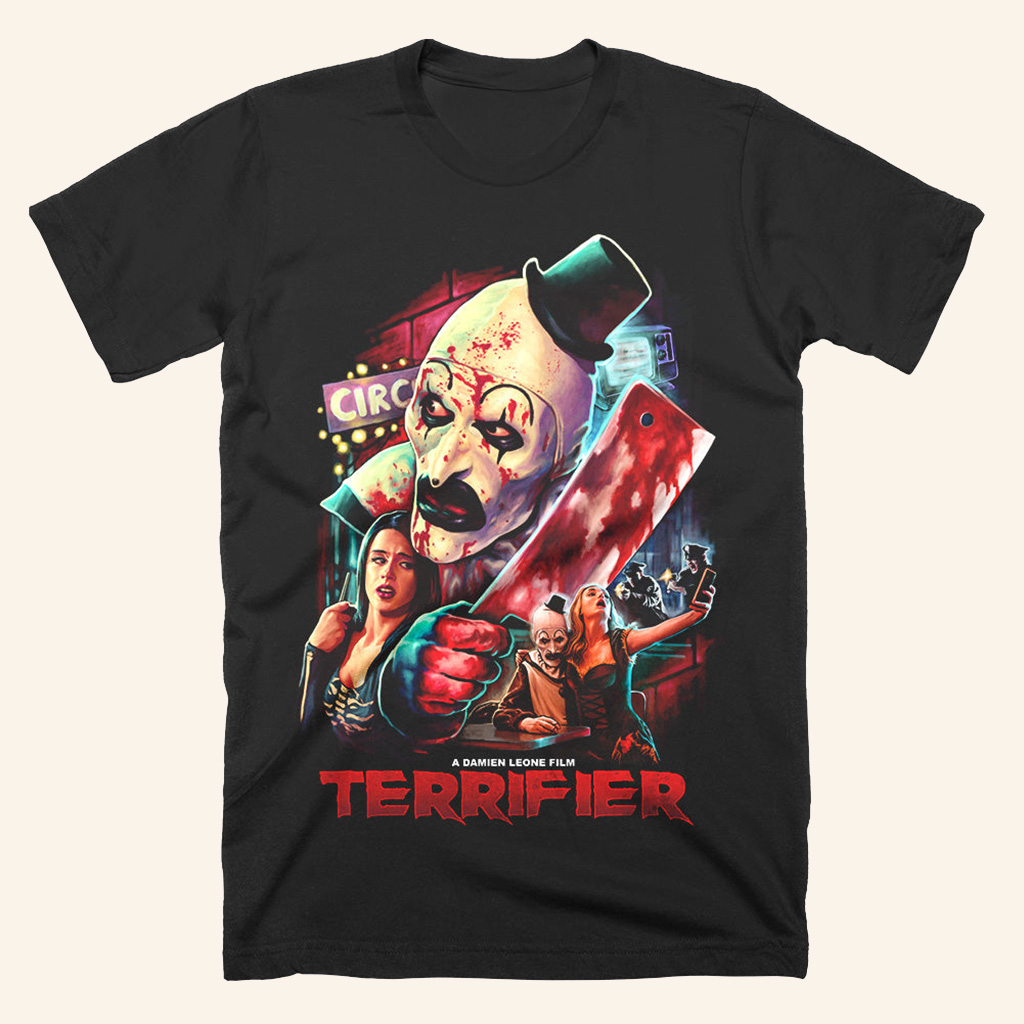 Terrifier Everybody Loves A Clown T-Shirt Halloween Merch Gift Ideas For Dad Terrifier Everybody Loves A Clown T-Shirt Halloween Merch Gift Ideas For Dad