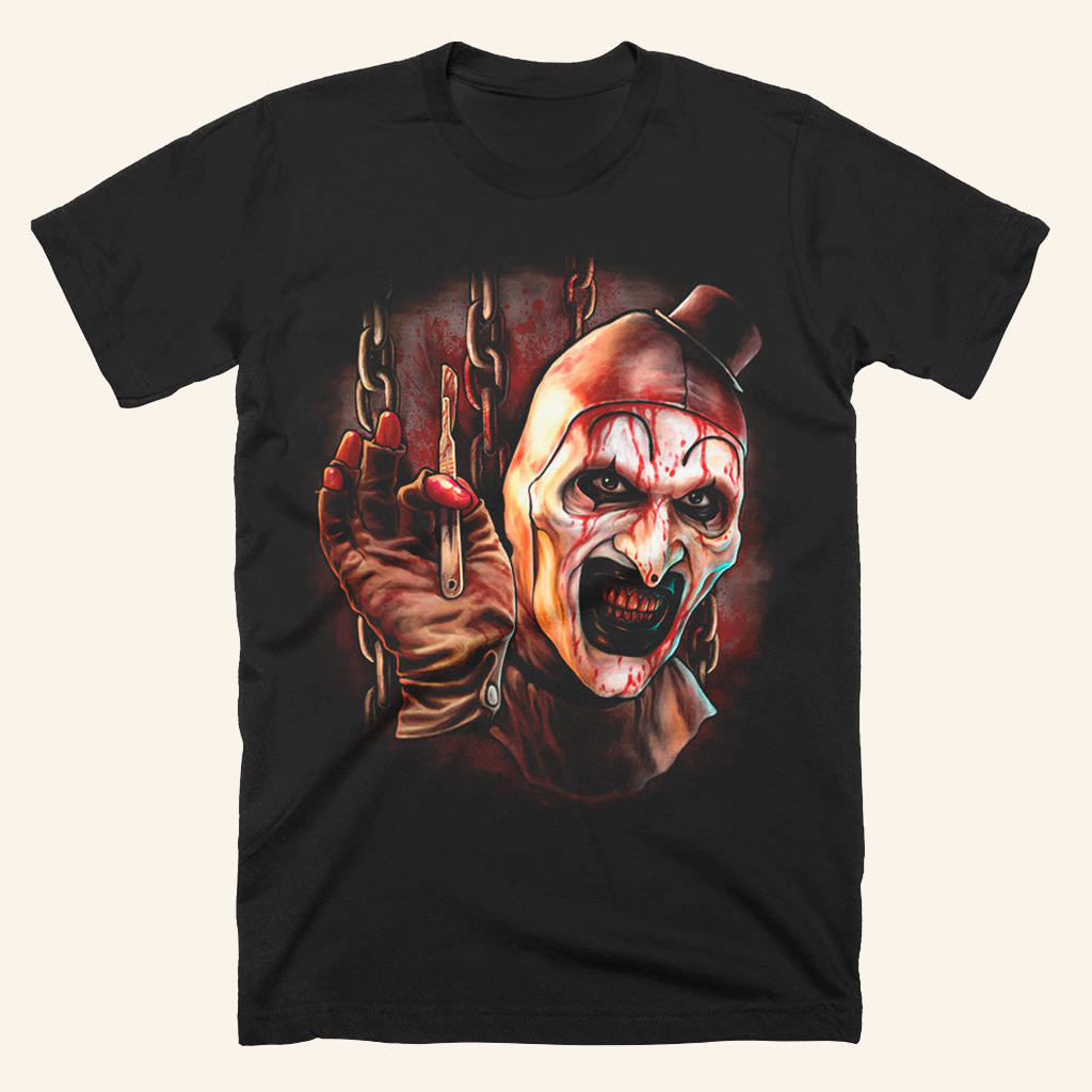 Terrifier Final Cut T-Shirt Halloween Merch Gift Ideas For Father