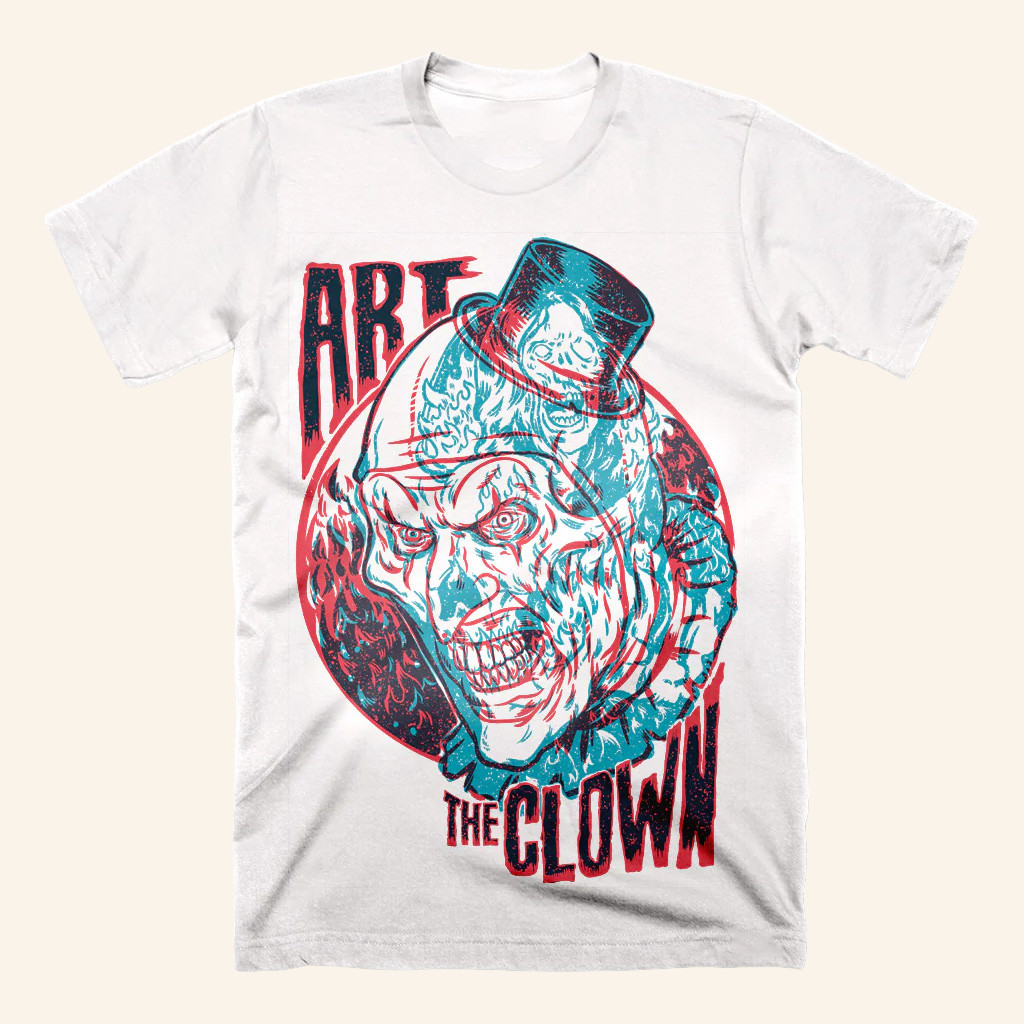 Terrifier Merch Terrifier 3 Art The Clown T-Shirt Christmas Ideas For Him Terrifier Merch Terrifier 3 Art The Clown T-Shirt Christmas Ideas For Him