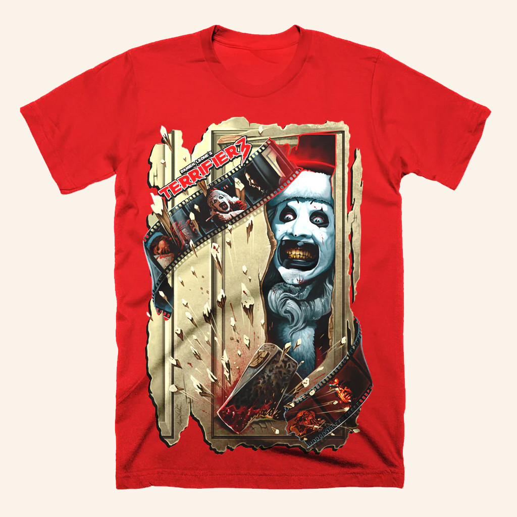 Terrifier Merch Terrifier 3 Chop House T-Shirt Xmas Presents For Him Terrifier Merch Terrifier 3 Chop House T-Shirt Xmas Presents For Him