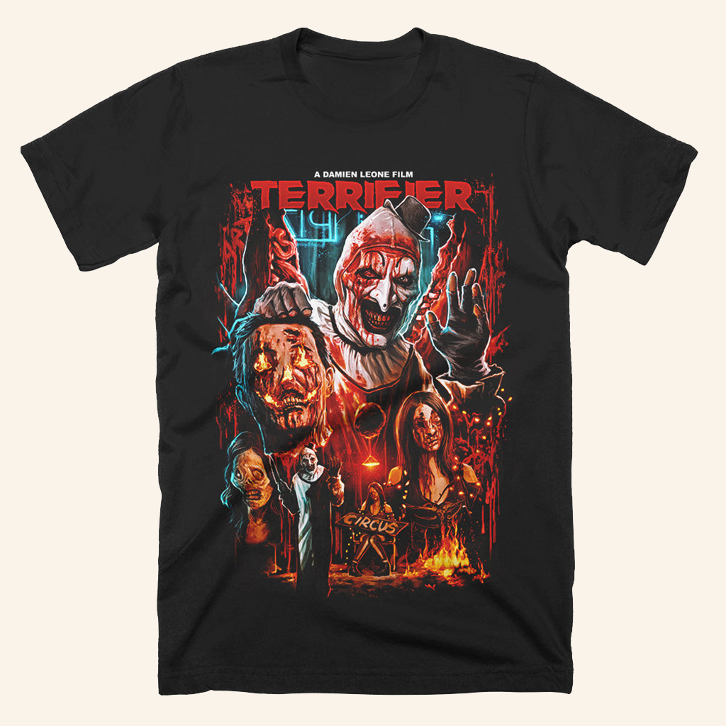 Terrifier Titan Of Terror T-Shirt Halloween Shirt Presents For Father In Law Terrifier Titan Of Terror T-Shirt Halloween Shirt Presents For Father In Law