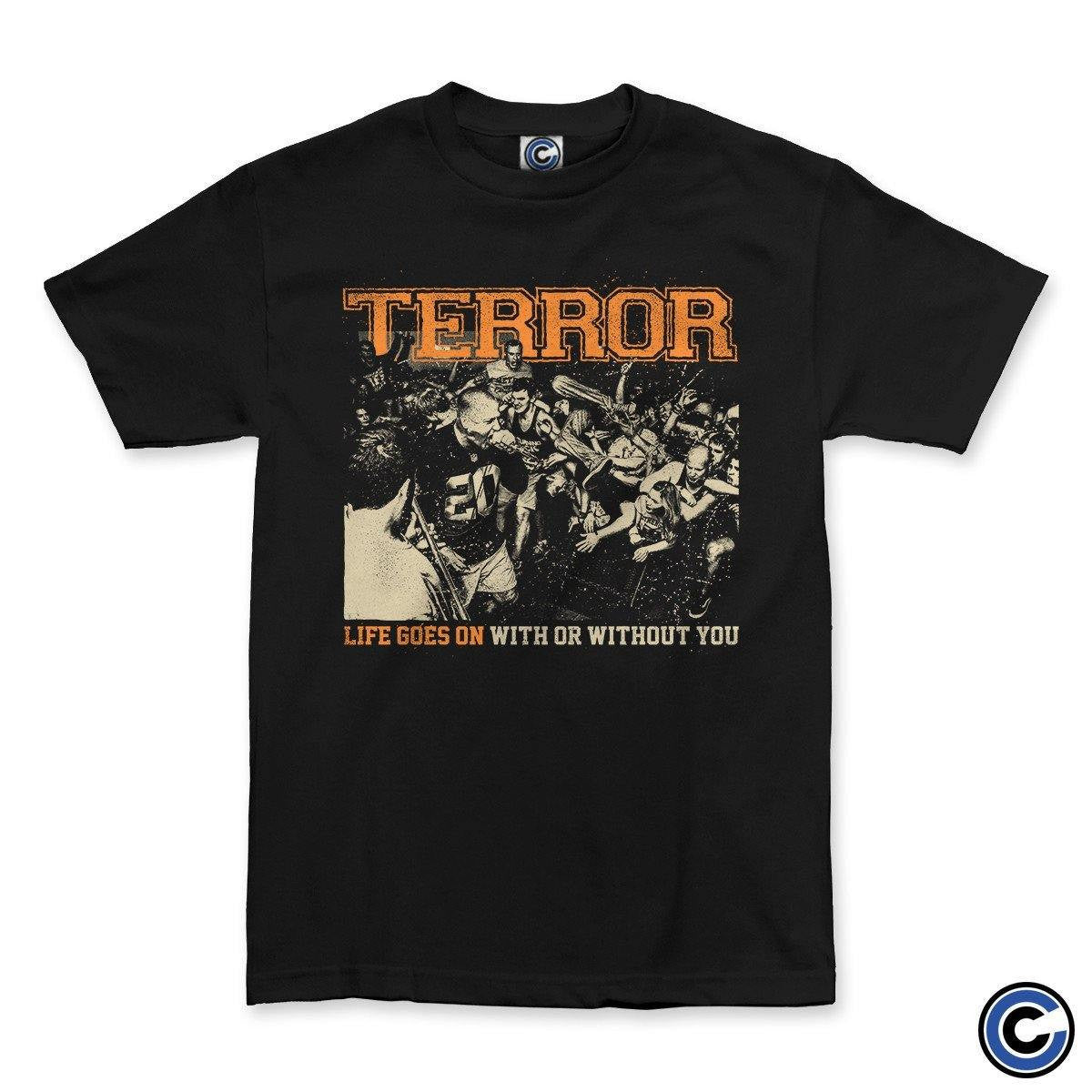 Terror Merch Life Goes On Shirt Terror Shirt Terror Merch Life Goes On Shirt Terror Shirt