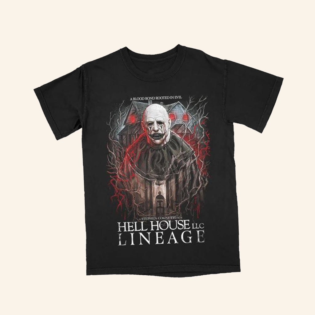 Terror Threads Merch Hell House Llc Lineage A Blood Bond T-Shirt Dad Gifts Terror Threads Merch Hell House Llc Lineage A Blood Bond T-Shirt Dad Gifts
