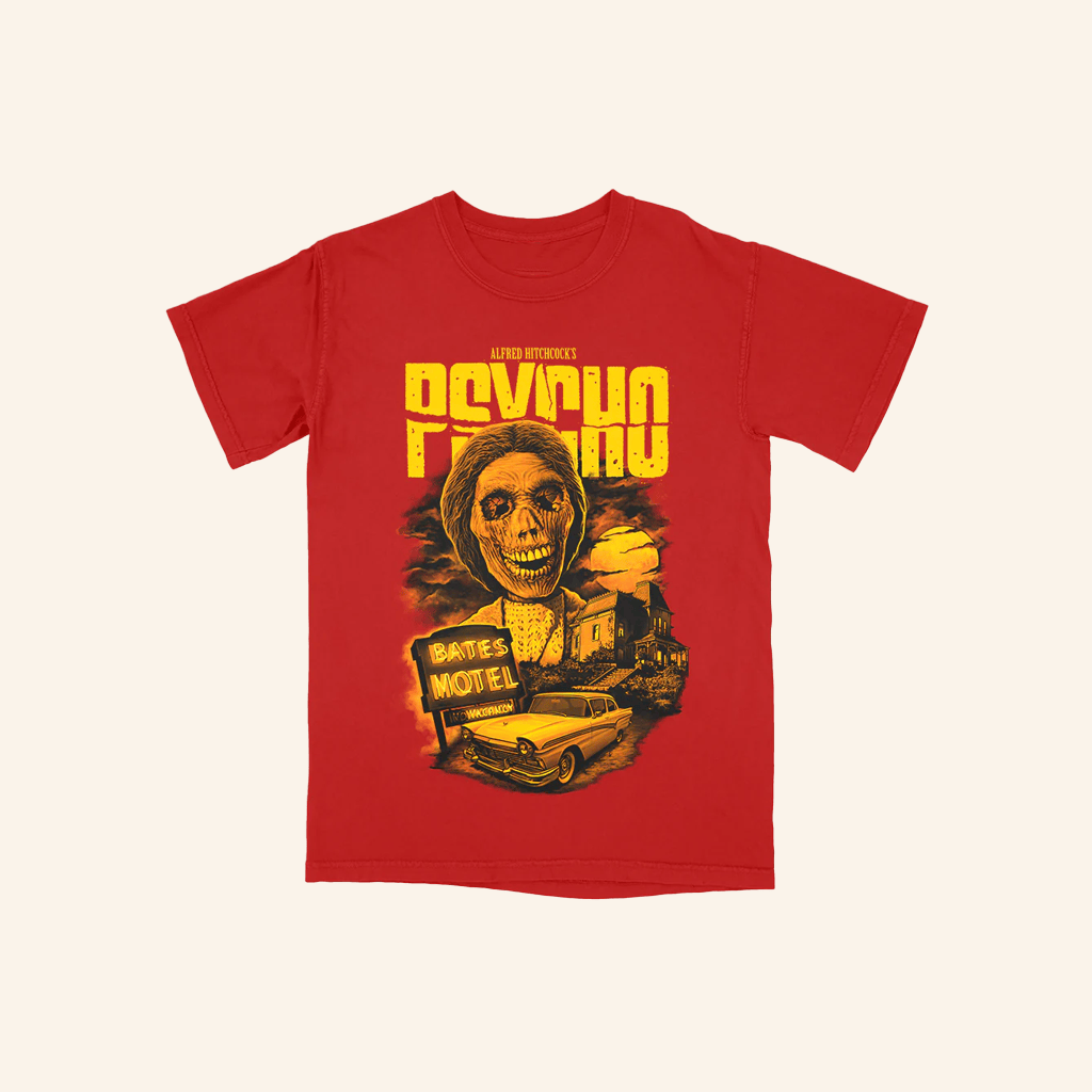 Terror Threads Merch Psycho No Vacancy T-Shirt Gifts For Her