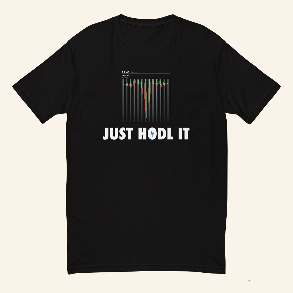 Teslaconomics Merch Just Hodl It Black T-Shirt TSLA Stock Shirt Gifts For Brothers Teslaconomics Merch Just Hodl It Black T-Shirt TSLA Stock Shirt Gifts For Brothers