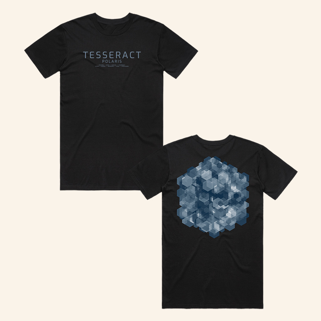 Tesseract Band Merch Polaris 10 Year Anniversary T-Shirt Black Best Gifts For Him Tesseract Band Merch Polaris 10 Year Anniversary T-Shirt Black Best Gifts For Him