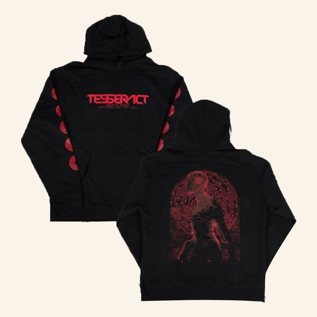 Tesseract Merch Burden Hoodie Black Birthday Gift Ideas For Friends Tesseract Merch Burden Hoodie Black Birthday Gift Ideas For Friends