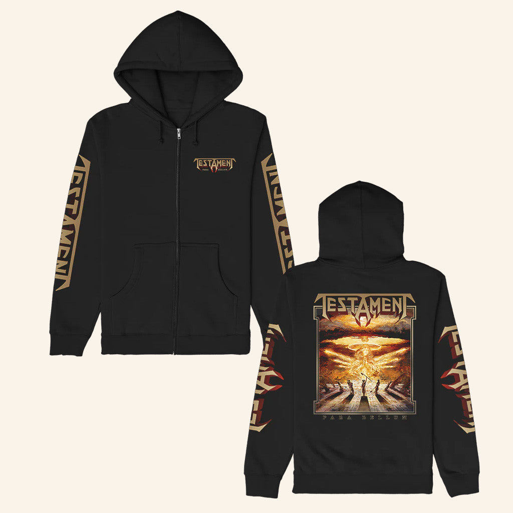 Testament Legions Merch Para Bellum Zip Up Hoodie Black Best Gifts For Dad Testament Legions Merch Para Bellum Zip Up Hoodie Black Best Gifts For Dad