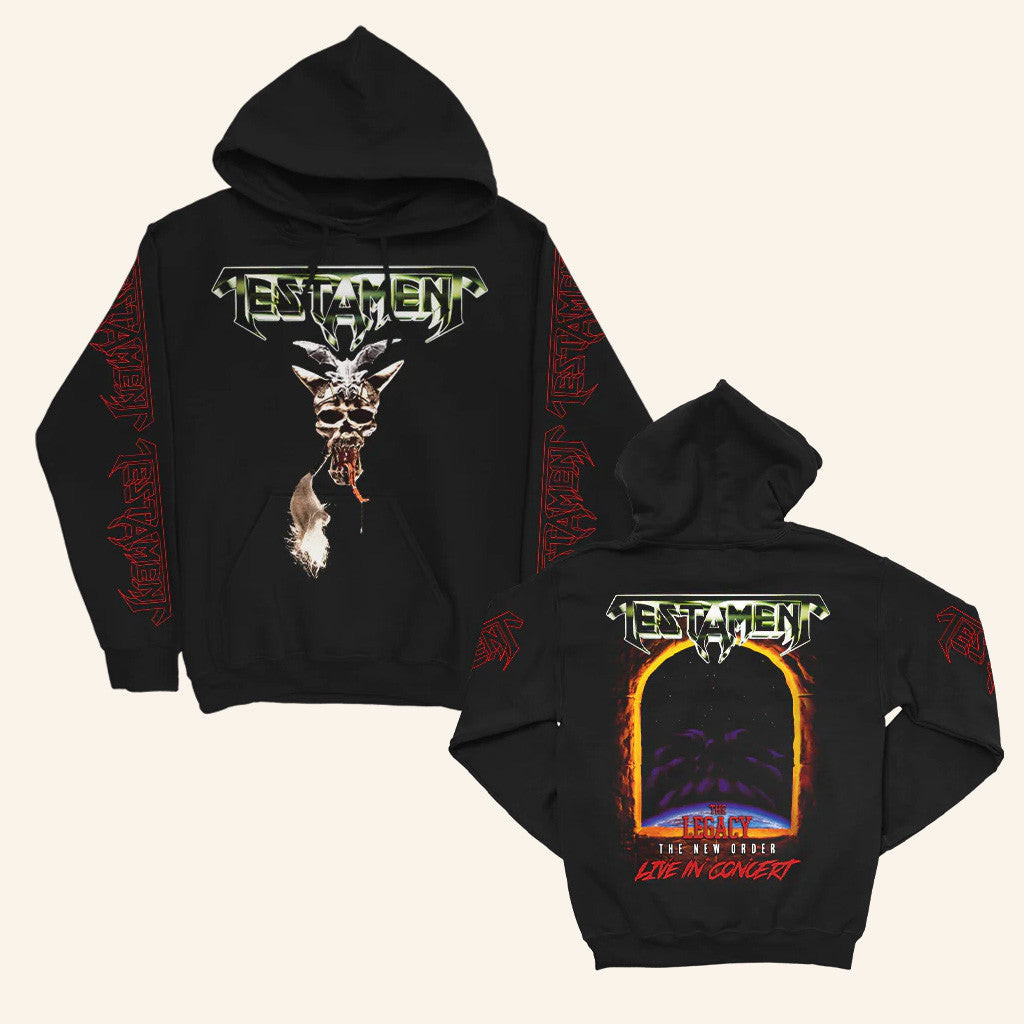 Testament Merch Store The Legacy Tno Hoodie Gift Ideas For Husband Testament Merch Store The Legacy Tno Hoodie Gift Ideas For Husband
