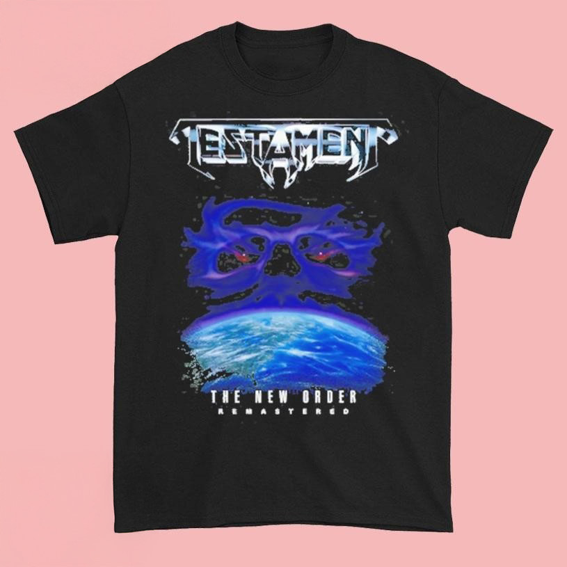Testament The New Order Remastered Black T-Shirt Gift Ideas For Friends