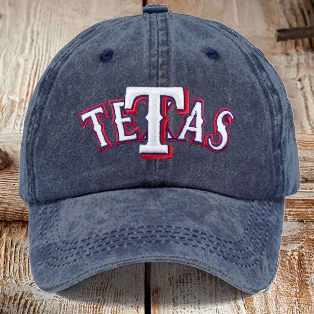 TETAS Hat Texas Rangers Vulgar Hat Texas Overlap New Era MLB Vulgar Baseball Cap Gifts
