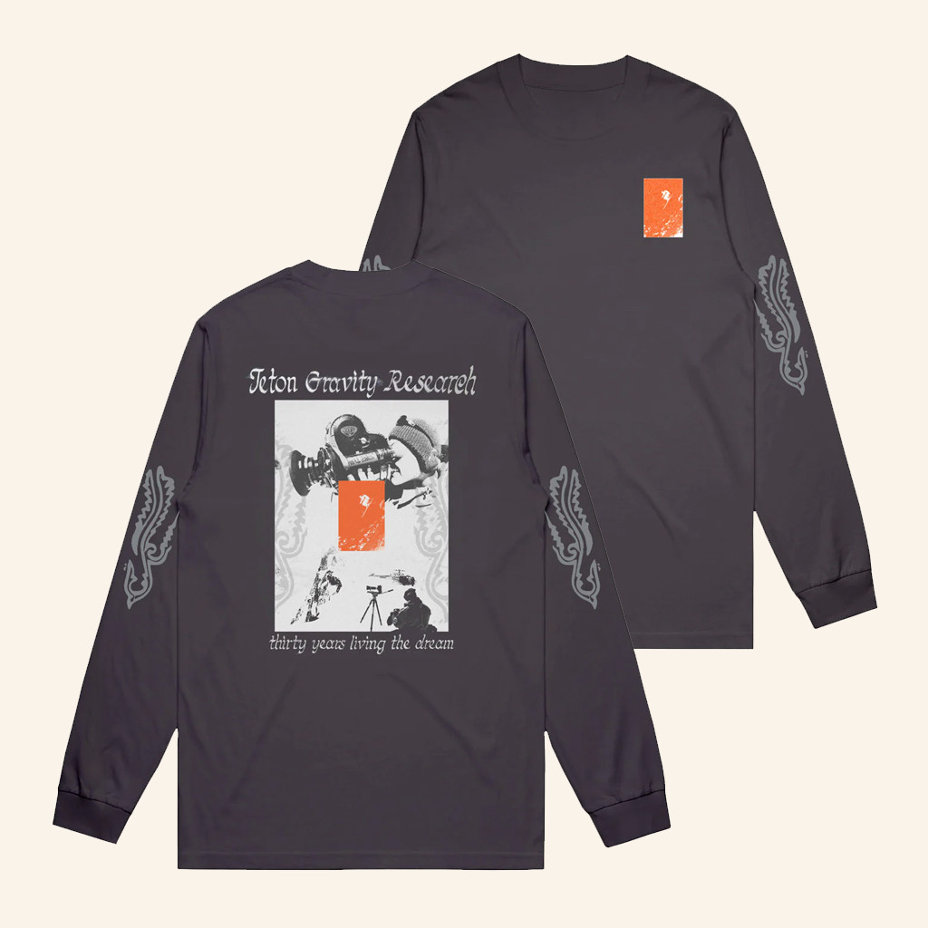 Teton Gravity Merch TGR X LCO 30 Years Long Sleeve Shirt Present For Husband