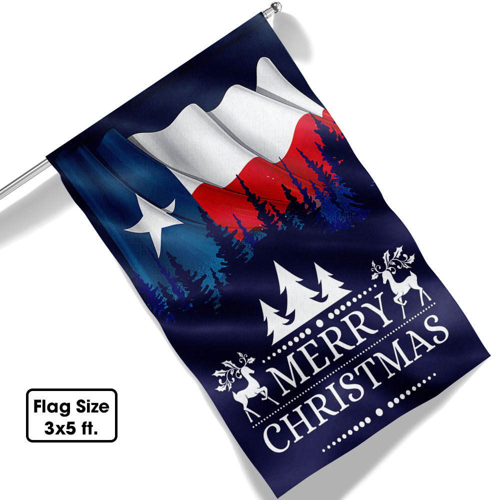 Texas Christmas Flag Merry Christmas Y All Christmas 2025