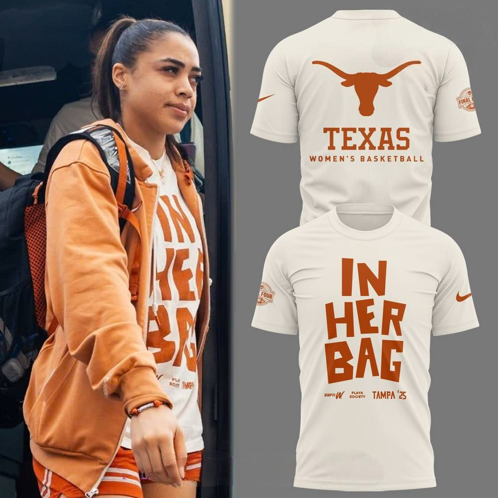Texas Longhorns IN HER BAG 2025 T-Shirt Gift Ideas For Football Lovers
