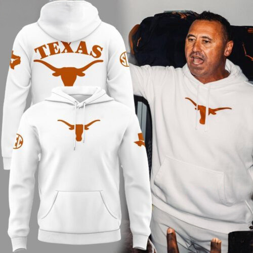 Texas Longhorns Special New Coach Steve Sarkisian Hoodie Unique Gifts For Football Fans