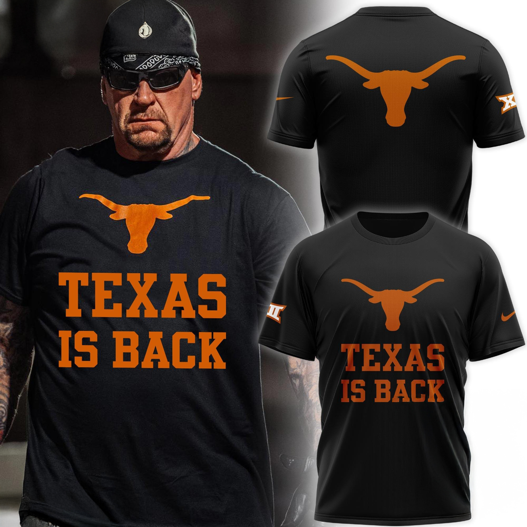 Texas Longhorns Special Texas Is Back New T-Shirt Presents For Football Lovers