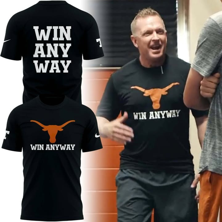 Texas Longhorns Win Any Way T-Shirt Inspired Texas Longhorns Fan Merch Best Gifts