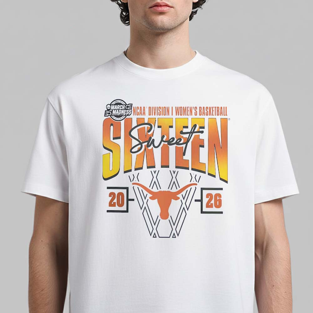 Texas Longhorns Women's Basketball 2026 T-Shirt NCAA March Madness Merch Fan Gear