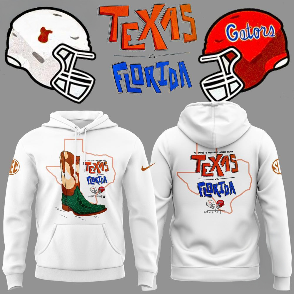 Texas Longhorns x Florida Gators 2024 Limited Edition Hoodie Football Gifts For Men