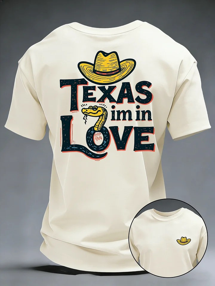 Texas Love T Shirt Western Cowboy Heart Gift For Houston Country Fans