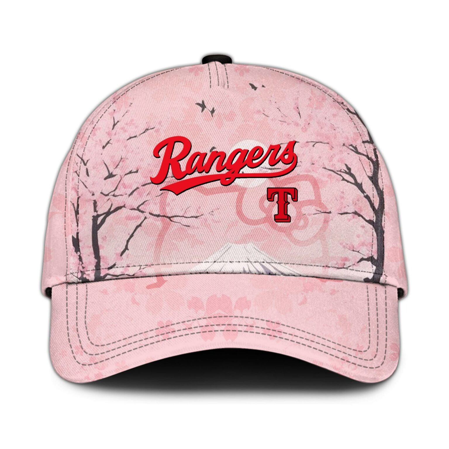 Texas Ranger Kitty-Chan Baseball Hat Baseball Team Gift Ideas