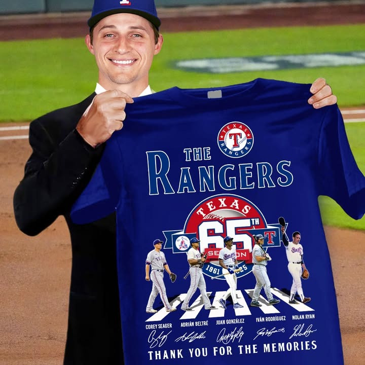 Texas Rangers 65Th Anniversary T-Shirt Thank You For The Memories Best Gifts For Fans