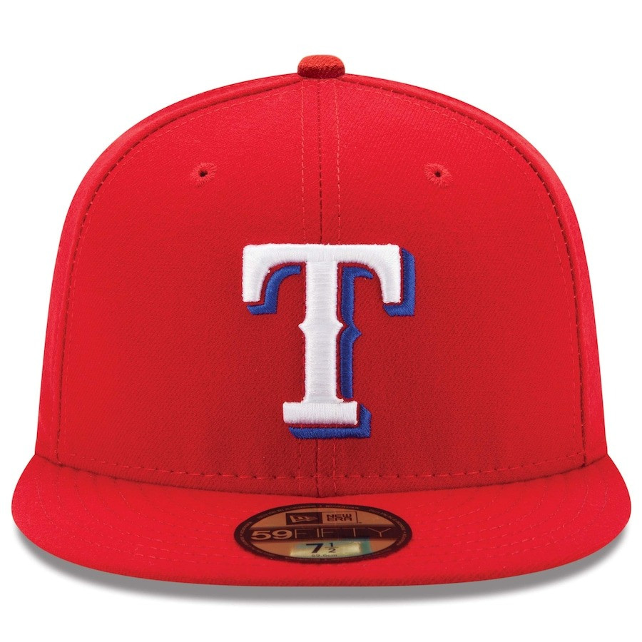 Texas Rangers New Era 59Fifty Cap Texas Overlap Hat For Sale