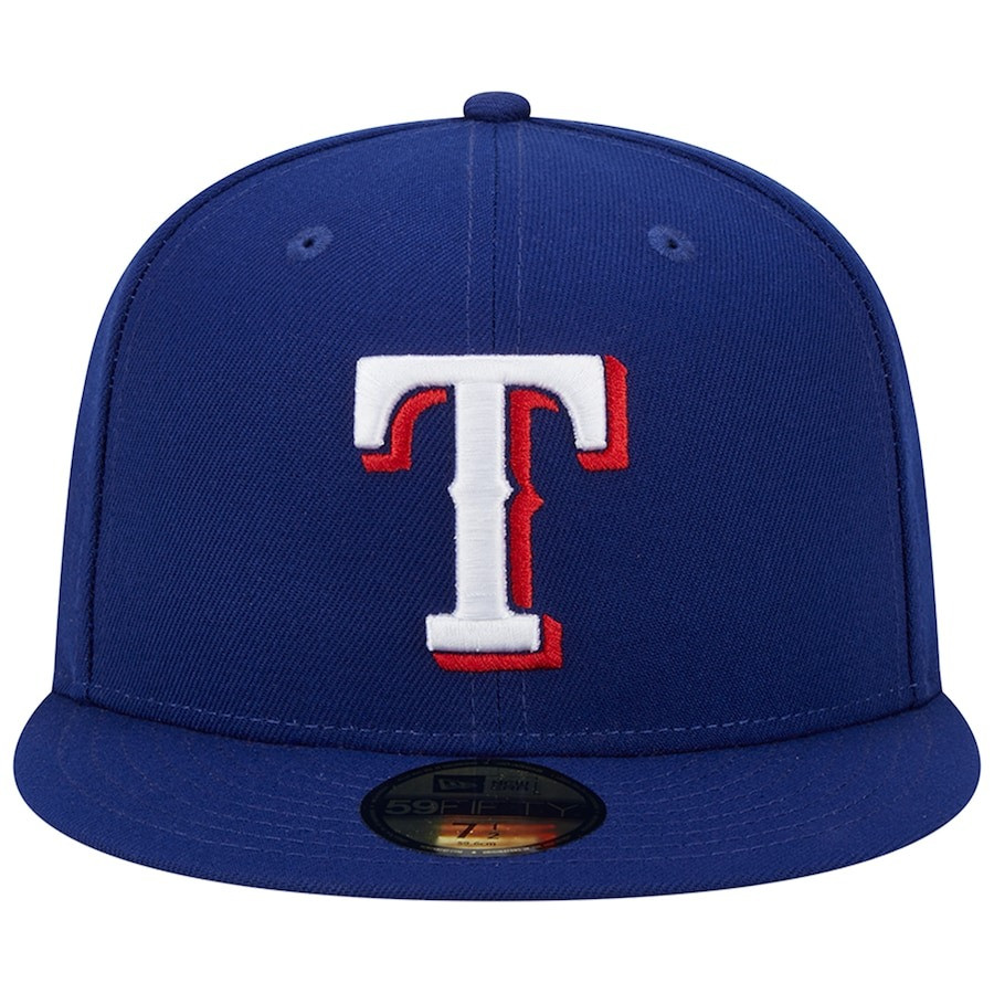 Texas Rangers New Era 59Fifty Hat Royal Mlb Texas Overlap Hat All-Star Game Team