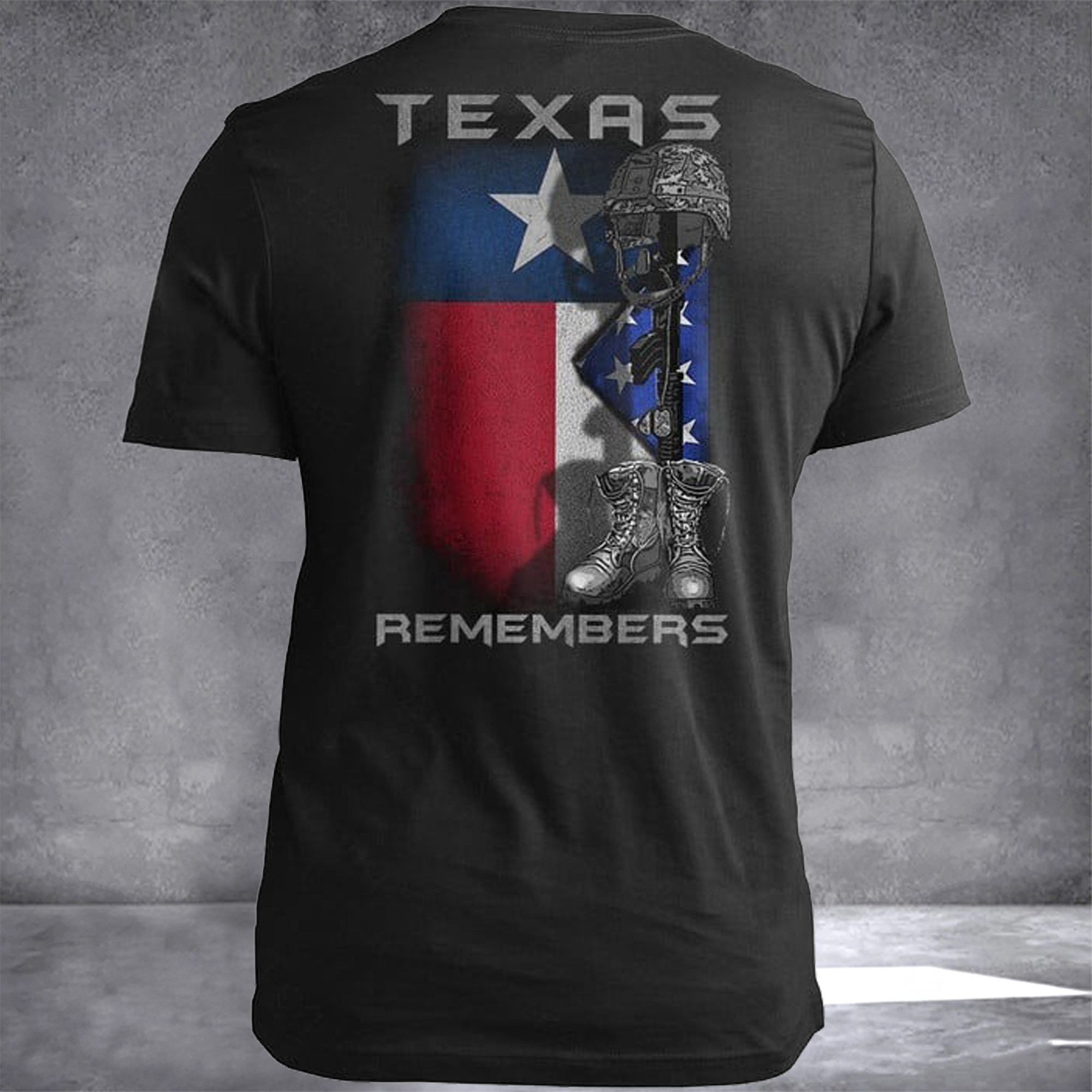 Texas Remembers Texas T-Shirt Veteran Day Ideas Texans Clothing Unique Gift For Boyfriend