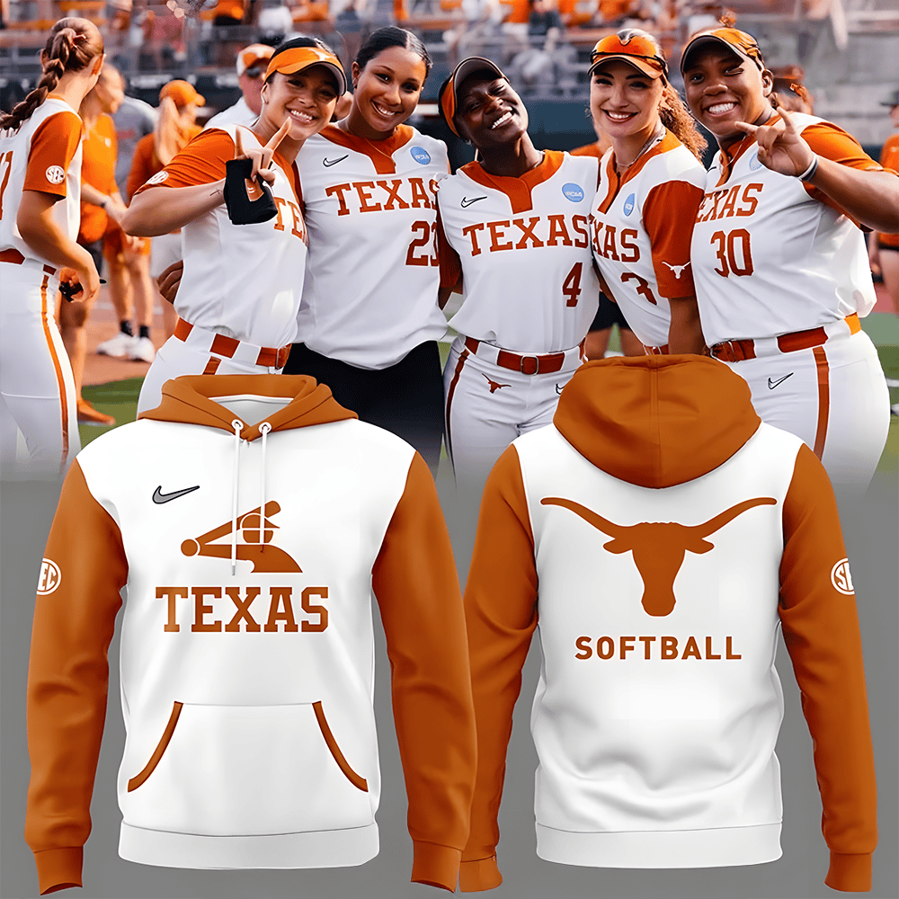 Texas Softball 2025 Special Edition Hoodie Softball Lovers Gifts