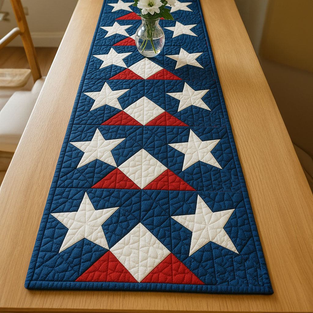 Texas Spirit Quilted Table Runner Dining Room Decor Cool Texas Gifts