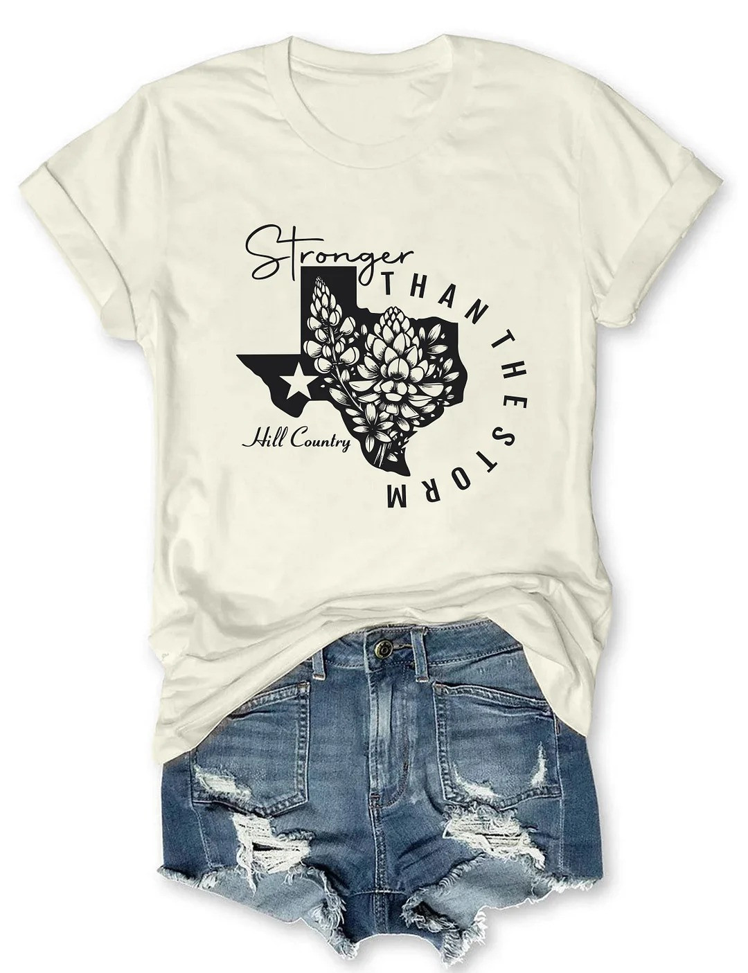 Texas Strong Flood Disaster Relief T-Shirt Women's Gifts For Texas Supporters