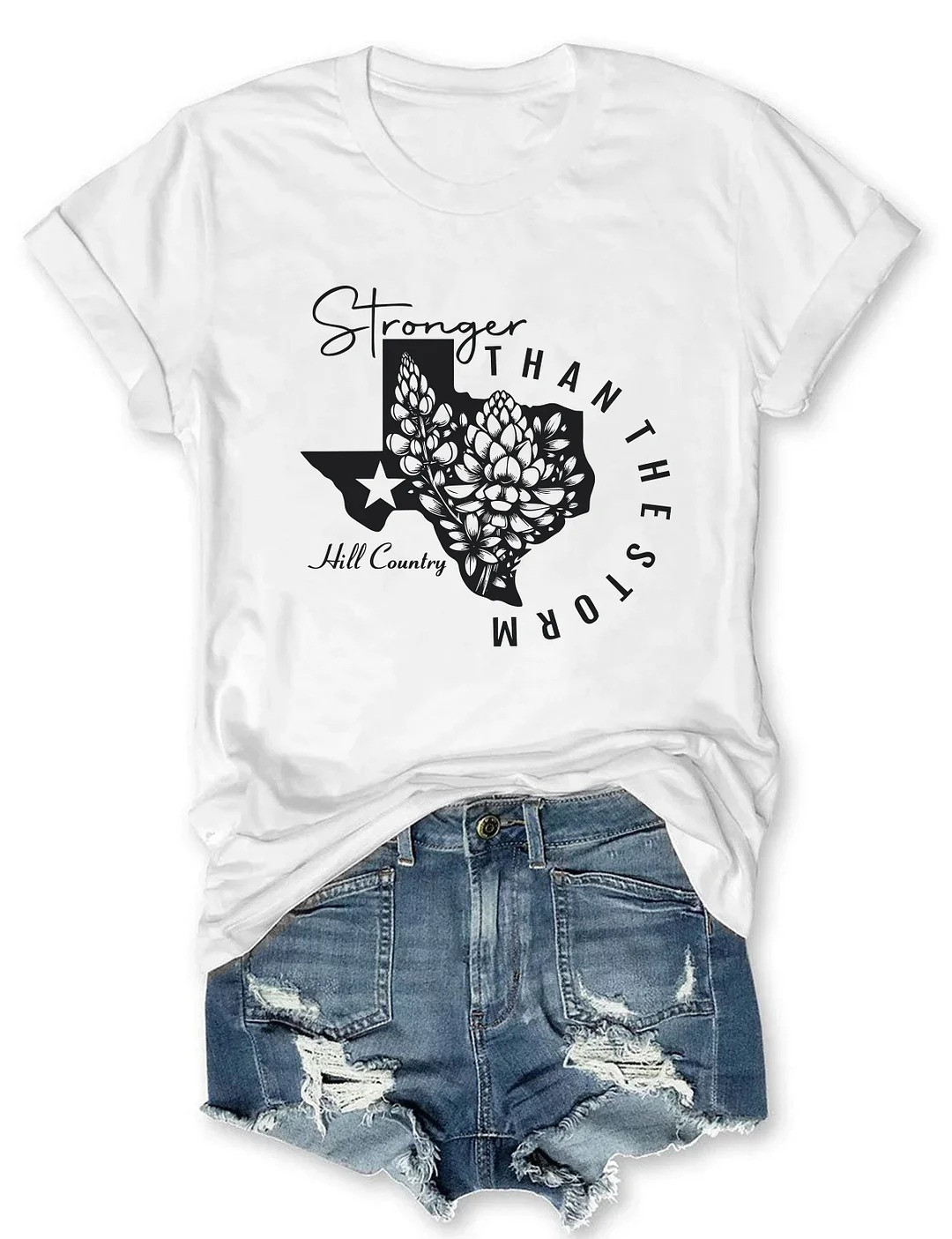 Texas Strong Flood Disaster Relief T-Shirt Women's Gifts For Texas Supporters