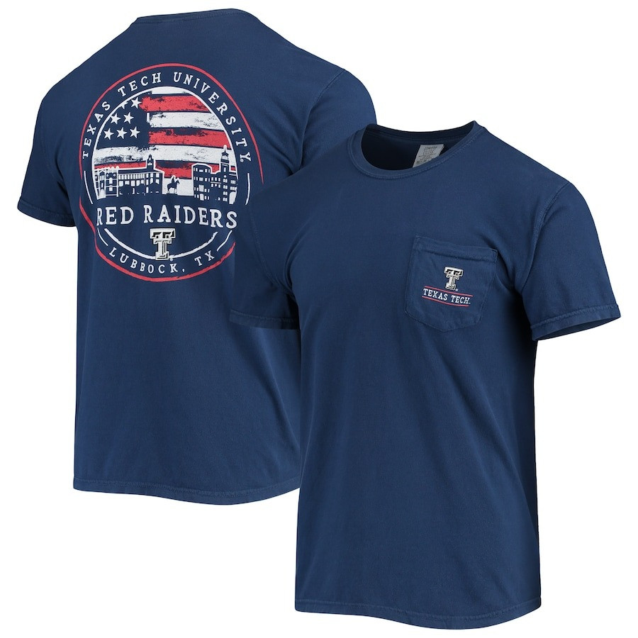 Texas Tech Red Raiders Campus Americana T-Shirt Texas Tech University Shirt Merch