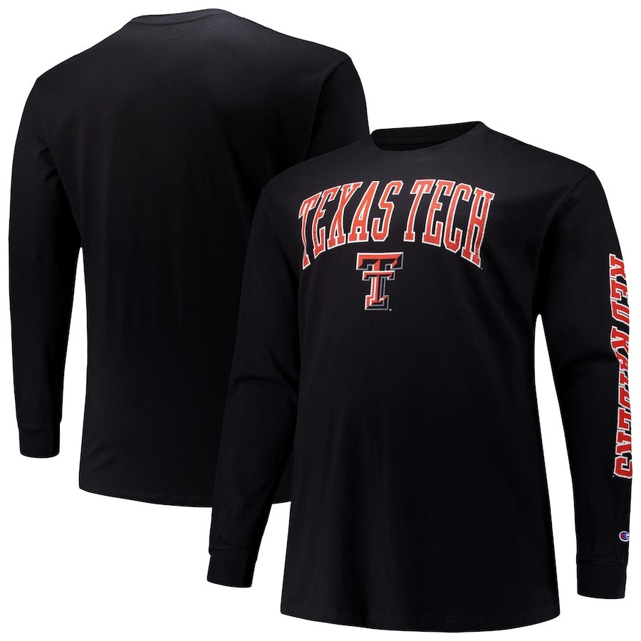 Texas Tech Red Raiders Champion Long Sleeve T-Shirt Texas Tech Merch Apparel Gifts