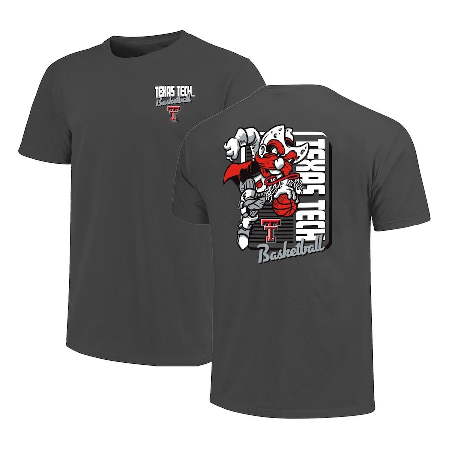 Texas Tech Red Raiders Mascot Dunk T-Shirt Texas Tech Merch Gifts For Basketball Fans