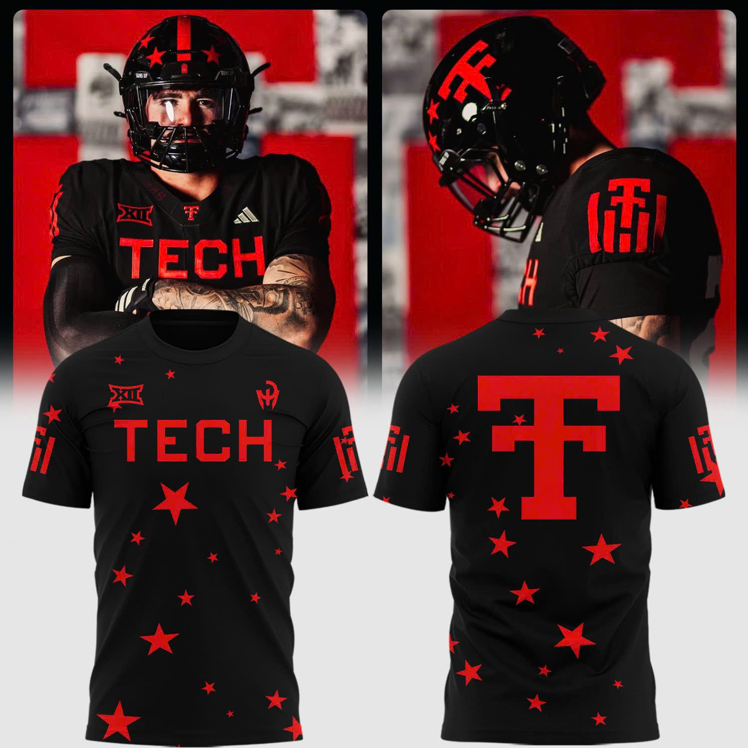 Texas Tech Red Raiders The 100th Anniversary T-Shirt Football Clothes Game Day Gift For Him