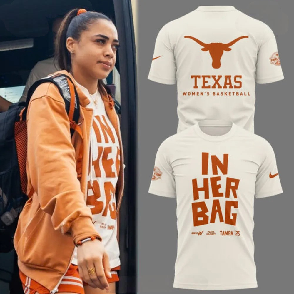 Texas Women's Basketball IN HER BAG Special T-Shirt Basketball Fan Gift Ideas
